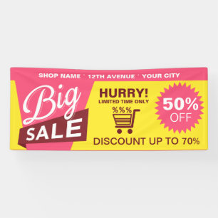 Shop Sale Discount Professional Commerce Banner