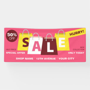 Shop Sale Discount Professional Marketing Banner