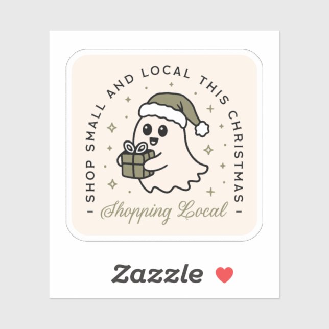 Shop small and local this Christmas (Sheet)