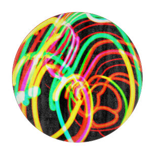 Shop the Latest Neon Patterns Collection Cutting Board