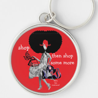 Shop then shop some more key ring