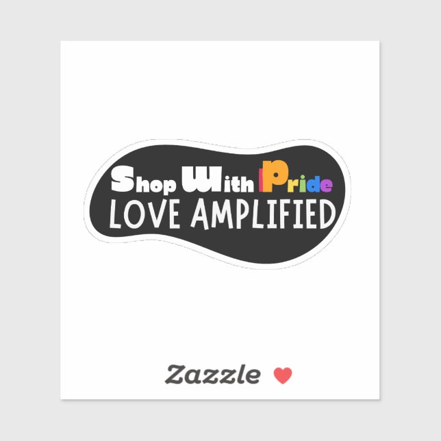 Shop With Pride Love Amplified - Support (Sheet)