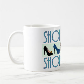 shopaholic coffee mug