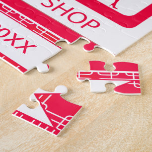 Shopaholic Eat Sleep Shop Keepsake Puzzle