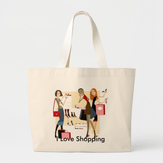 Shopaholic Shopping Bag (Front)