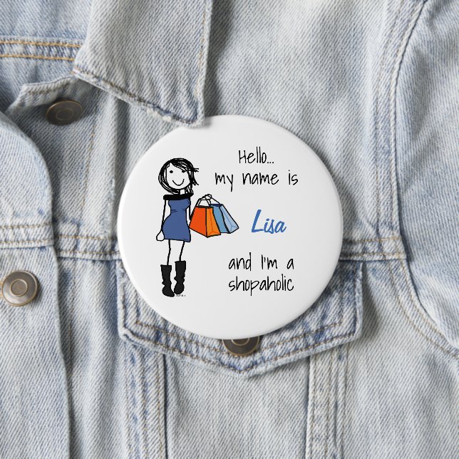 Shopaholic Sisterhood Badge (In Situ)