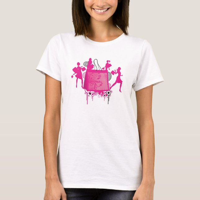 Shopaholic T-Shirt (Front)