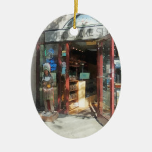 Shopfronts - Smoke Shop Ceramic Tree Decoration