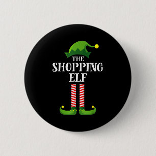 Shopng Elf Matching Family Group Christmas Party P 6 Cm Round Badge