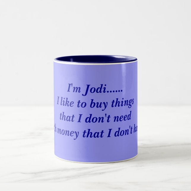 Shopper Coffee Mug (Center)