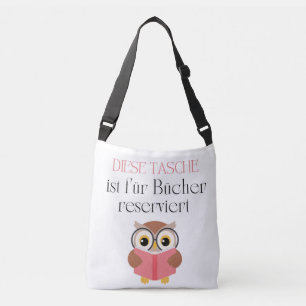 Shopper für Buchliebhaberinnen – Büchertasche Crossbody Bag