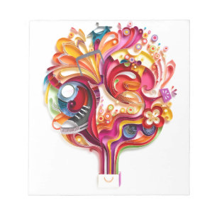 Shopping bag notepad