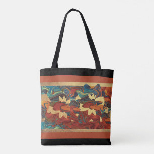 Shopping Bag/Tote Swirl or Colours Multicolor Tote Bag