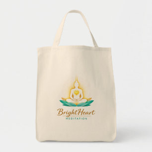 Shopping Bag with Brightheart Meditation Logo