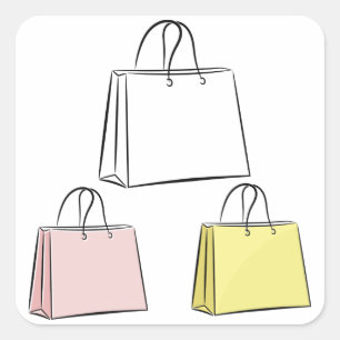 Shopping Bags Stickers