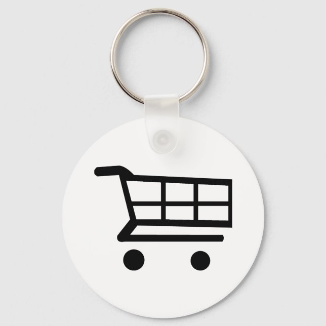 Shopping Cart Key Ring (Front)