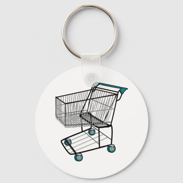 Shopping Cart Key Ring (Front)