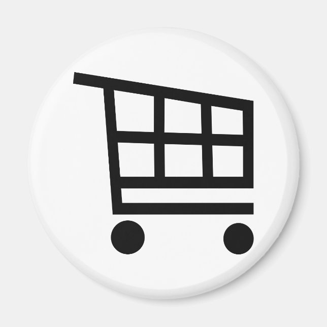 Shopping cart magnet (Front)