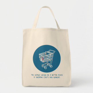 Shopping Cart Tote Bag