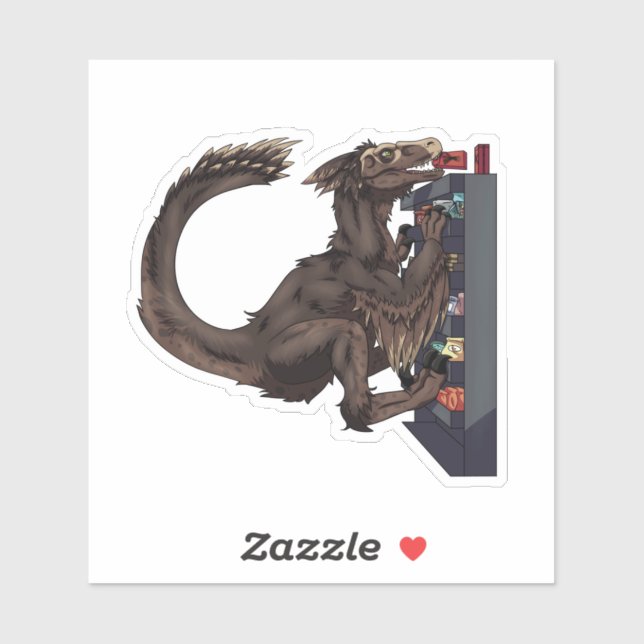 Shopping Dinosaur (Sheet)