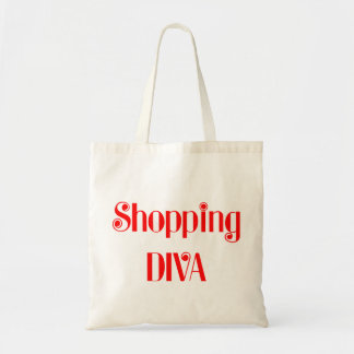 Shopping Diva Tote Bag