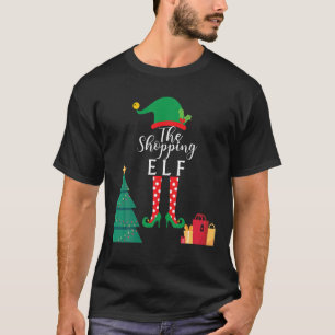 Shopping Elf Group Matching Family Christmas Gift  T-Shirt