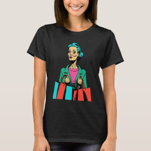 Shopping Frenzy Pop Shopping  Mom  2 T-Shirt