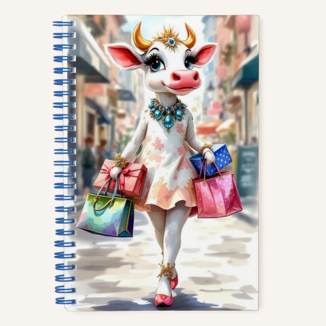 Shopping is Everything, Author Natasha Us   Notebook (Front)