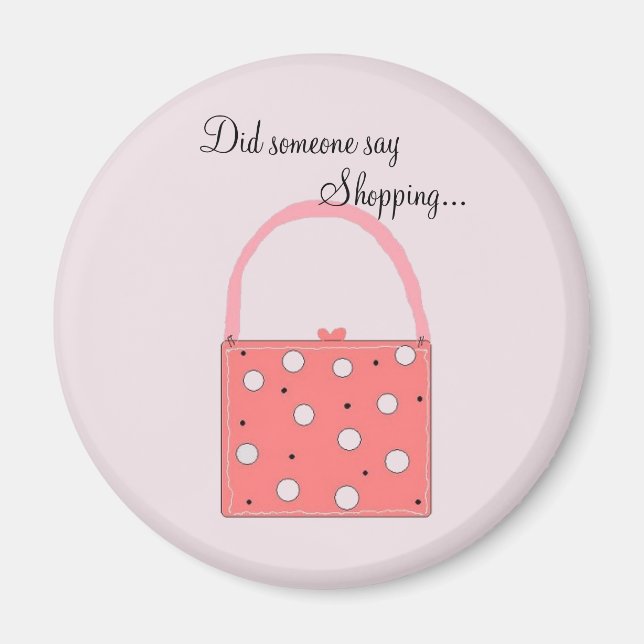 Shopping is Fun Magnet (Front)