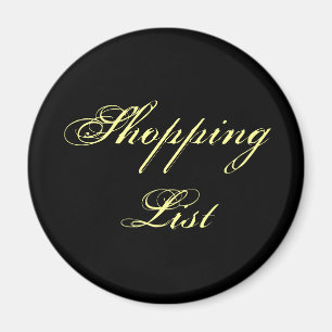 Shopping List Magnet
