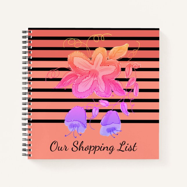 Shopping List Notebook (Front)
