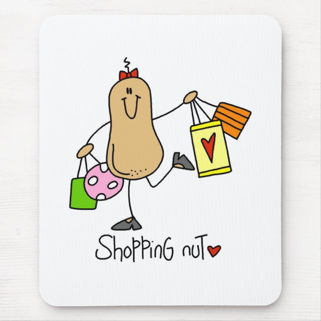 Shopping Nut Mouse Mat (Front)