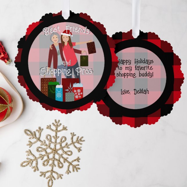 Shopping Pros  Tree Decoration Card (Creator Uploaded)