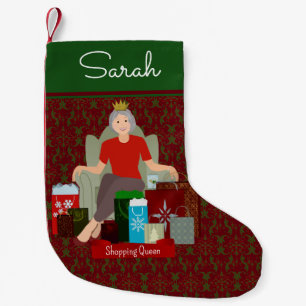 Shopping Queen Christmas Stocking