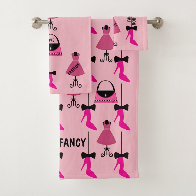 SHOPPING QUEEN COLLECTION BATH TOWEL SET (Insitu)