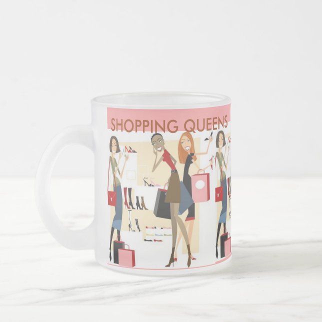 SHOPPING QUEEN COLLECTION COFFEE MUG (Left)