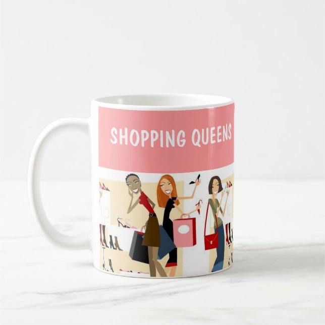 SHOPPING QUEEN COLLECTION COFFEE MUG (Left)