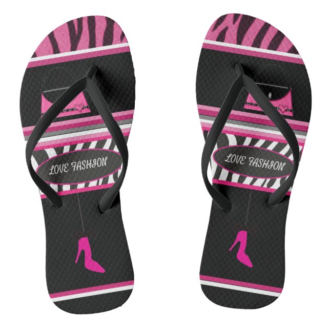 Shopping Queen Collection Flip Flops (Footbed)