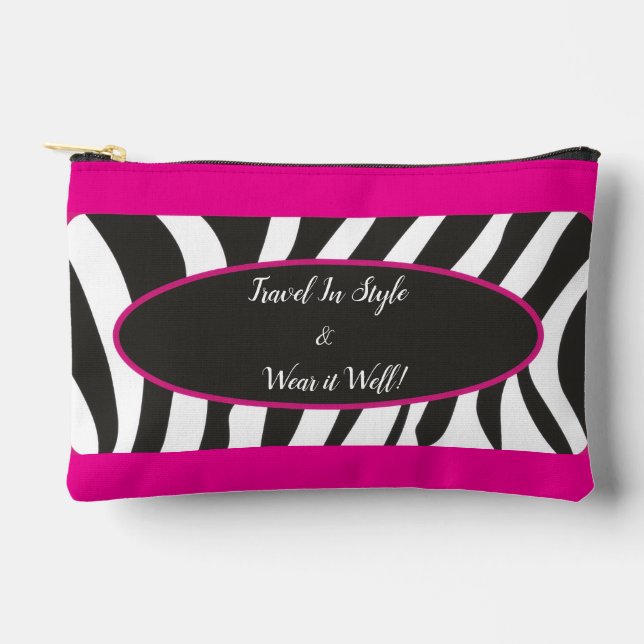 SHOPPING QUEEN COLLECTION- Ladies  Accessory Pouch (Front)