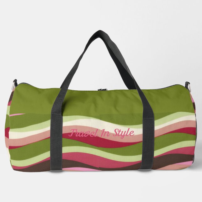 Shopping Queen Collection -Ladies Duffle Bag (Front)