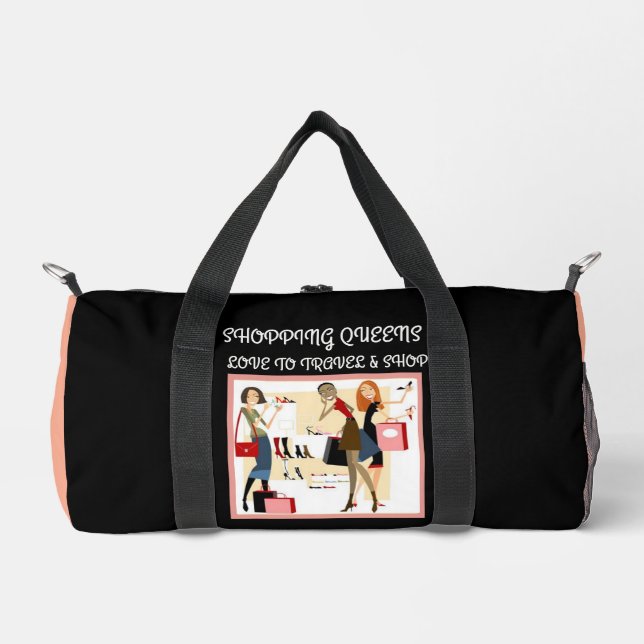 Shopping Queen Collection - Ladies  Duffle Bag (Front)
