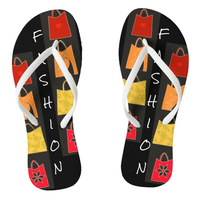 Shopping Queen Collection-Ladies  Flip Flops (Footbed)