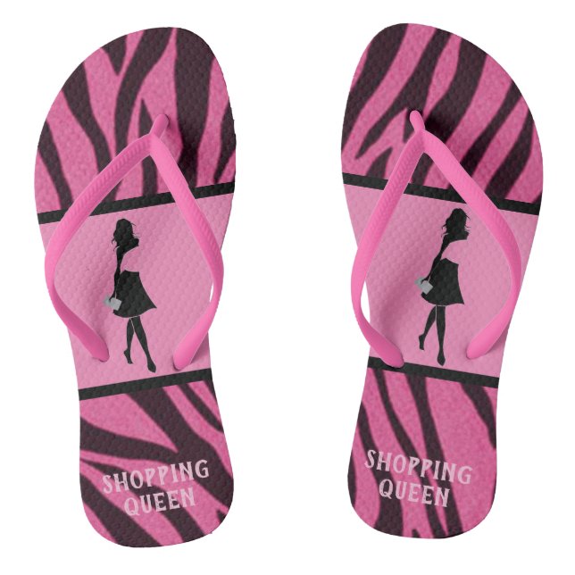 SHOPPING QUEEN COLLECTION Ladies Flip Flops (Footbed)