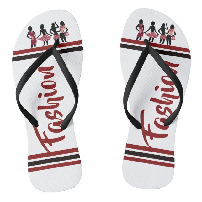SHOPPING QUEEN COLLECTION Ladies Flip Flops (Footbed)