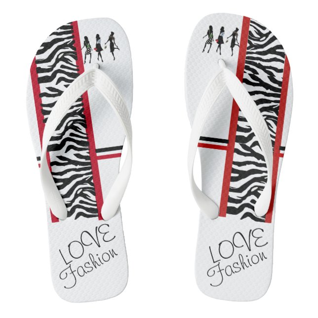 SHOPPING QUEEN COLLECTION Ladies Flip Flops (Footbed)