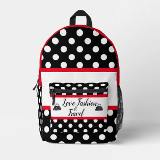 SHOPPING QUEEN COLLECTION- Ladies  Printed Backpack