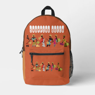 Shopping Queen Collection: Ladies Printed Backpack
