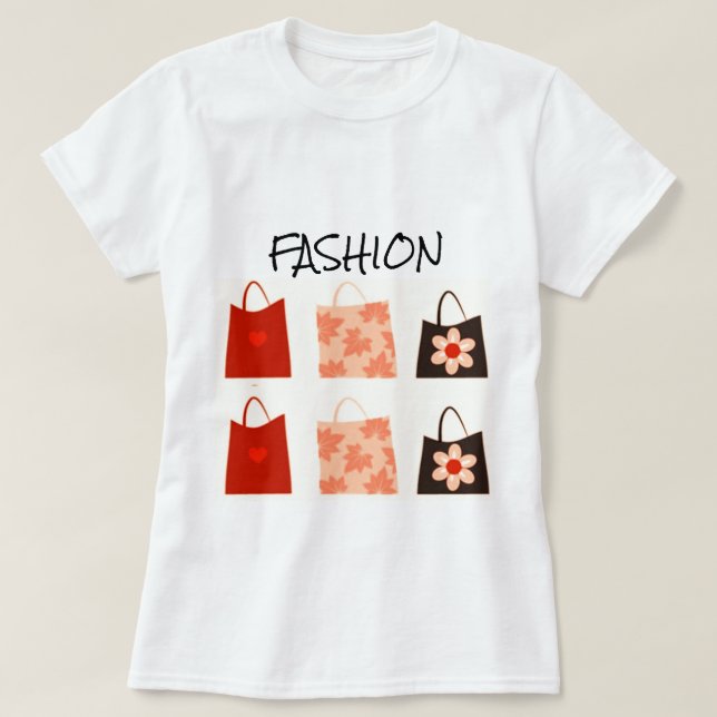 Shopping Queen Collection-Ladies   T-Shirt (Design Front)