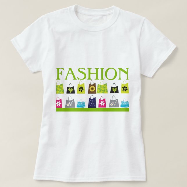 SHOPPING QUEEN COLLECTION - Ladies  T-Shirt (Design Front)