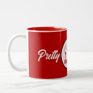 Shopping Queen Collection: Ladies Two-Tone Coffee Mug